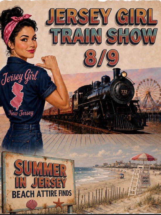 Other - Jersey Girl Train LIVE show flyer “” 8/9